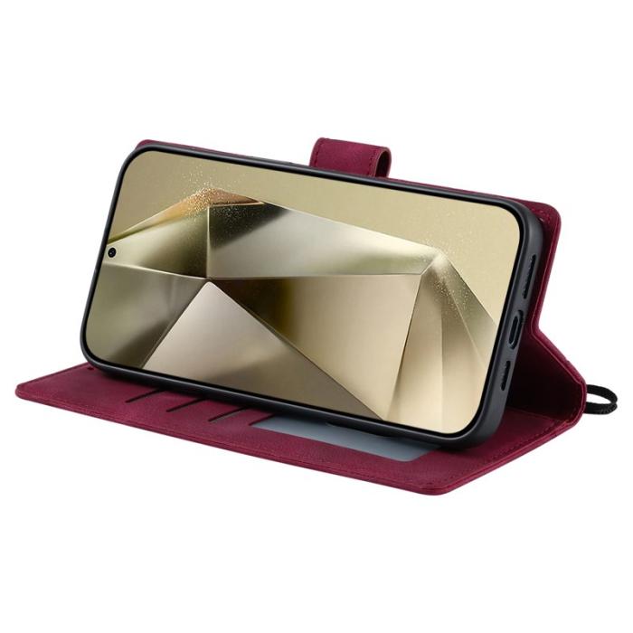 OEM - Samsung Galaxy A35 5G Fodral Konstläder - Rosa