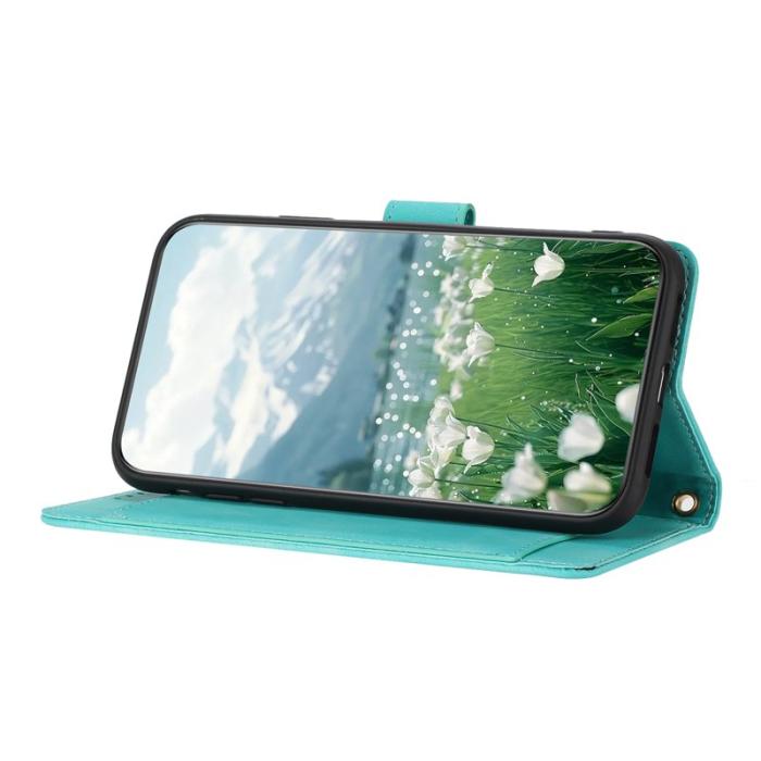 OEM - Tulip Samsung Galaxy S26 Ultra Fodral Äkta Läder - Grön