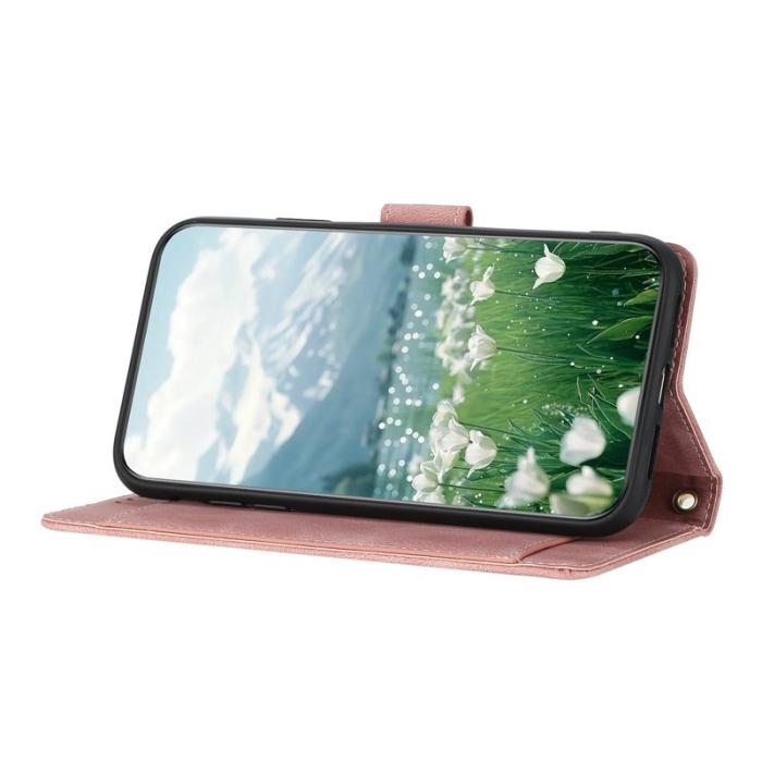 OEM - Tulip Samsung Galaxy S26 Ultra Fodral Äkta Läder - Rosa