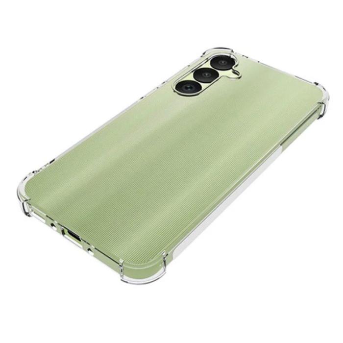 WANLONFENG - WANLONFENG Samsung Galaxy A35 5G Skal TPU TM Serie - Transparent