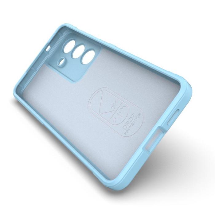 WANLONFENG - WANLONFENG Samsung Galaxy S26 Plus Skal TPU HD Serie Anti Glid - Baby Blå