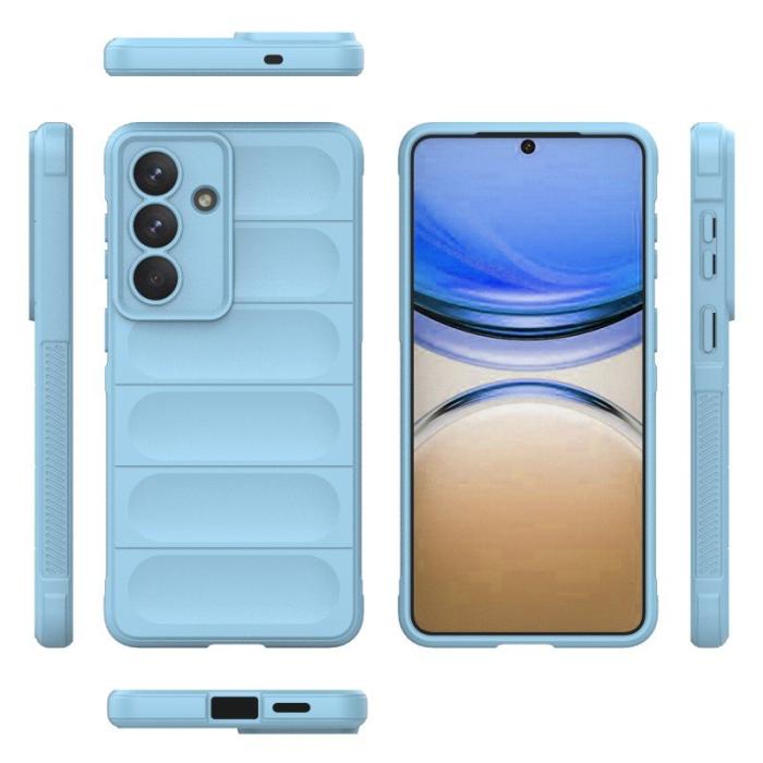 WANLONFENG - WANLONFENG Samsung Galaxy S26 Plus Skal TPU HD Serie Anti Glid - Baby Blå