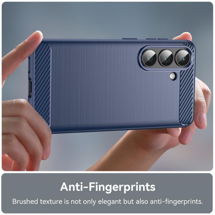 WANLONFENG - WANLONFENG Samsung Galaxy S26 Plus Skal TPU LS Series - Blå