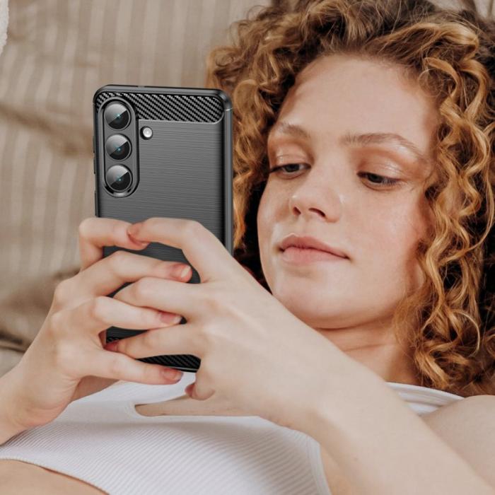 WANLONFENG - WANLONFENG Samsung Galaxy S26 Plus Skal TPU LS Series - Svart