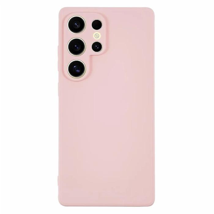 WANLONFENG - WANLONFENG Samsung Galaxy S26 Ultra Skal TPU ZB1 Series - Rosa