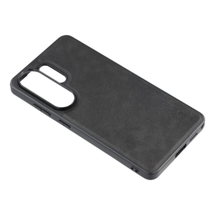 X-Level - X-LEVEL Samsung Galaxy S26 Ultra Skal Konstläder Bojue-3 - Svart