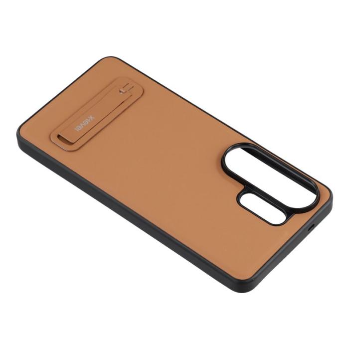 X-Level - X-LEVEL Samsung Galaxy S26 Ultra Skal Konstläder - Brun