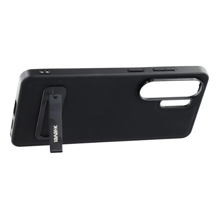 X-Level - X-LEVEL Samsung Galaxy S26 Ultra Skal Konstläder - Svart