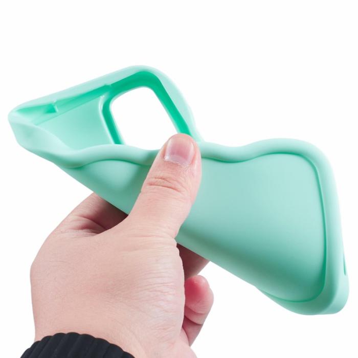 OEM - XL Series Samsung Galaxy A35 5G Skal Anti-rep TPU - Ljusgrön