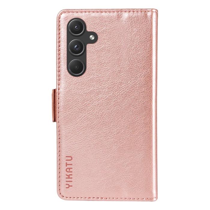 YIKATU - YIKATU Samsung Galaxy A35 5G Fodral Konstläder - Roséguld