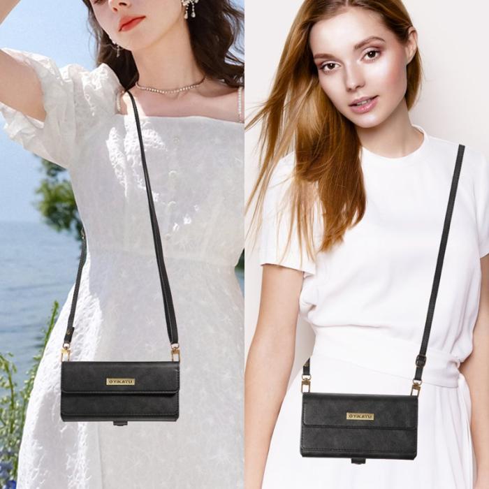 YIKATU - YIKATU Samsung Galaxy A35 5G Fodral Läder - Svart