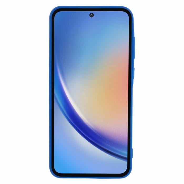 OEM - YX Samsung Galaxy A35 5G Skal TPU Matt Skydd - Blå