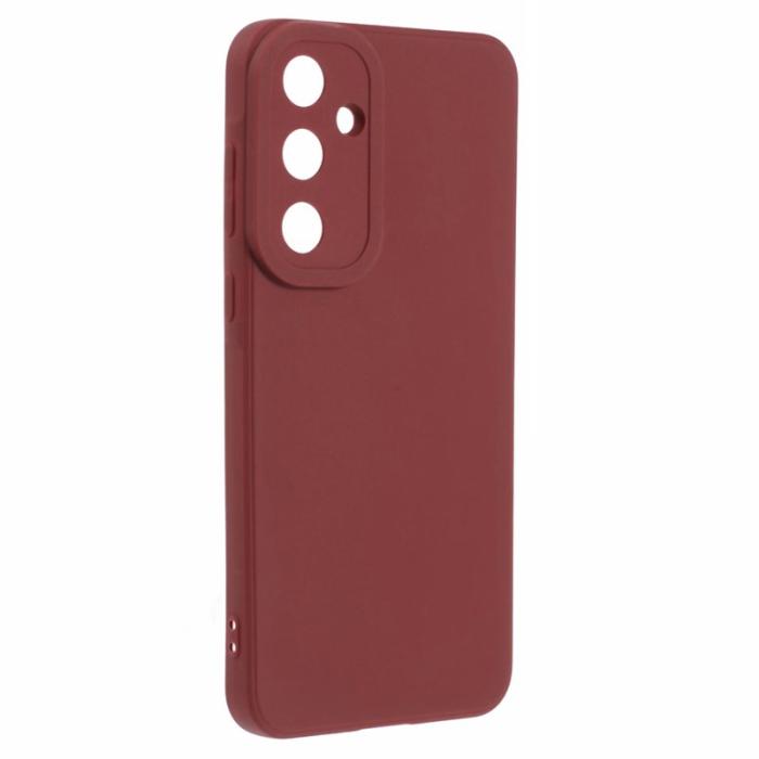 OEM - YX Samsung Galaxy A35 5G Skal TPU Matt Skydd - Vinröd