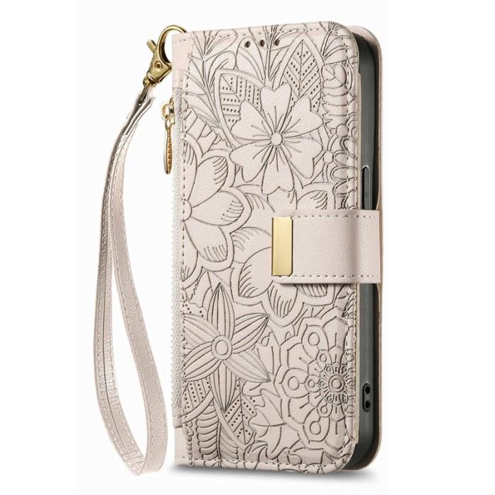 OEM - Mobilfodral för Samsung Galaxy S26 Äkta läder Flera kortfack - Grå