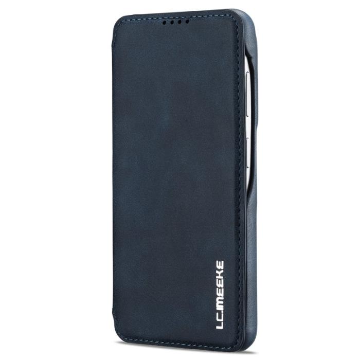 LC.imeeke - LC.IMEEKE Mobilfodral för Samsung Galaxy S26 Äkta läder Kortfack - Blå