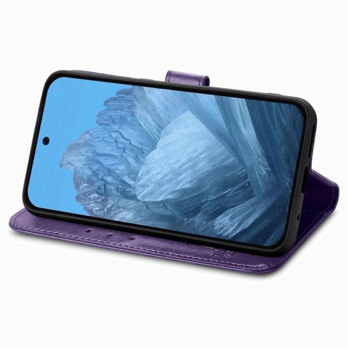 OEM - Plånboksfodral för Samsung Galaxy S26 Äkta läder - Lila