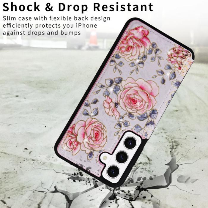 Caseme - CaseMe Plånboksfodral för Samsung Galaxy S26 Äkta läder RFID - Rosa