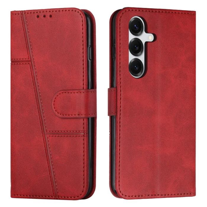 OEM - Plånboksfodral för Samsung Galaxy S26 Fällbart med Ställning - Röd