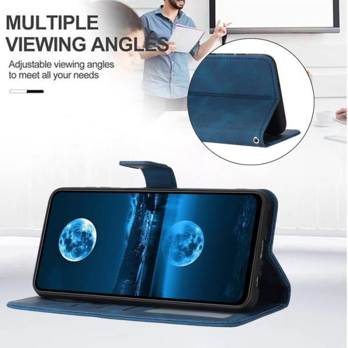 OEM - Plånboksfodral för Samsung Galaxy S26 Konstläder - Blå