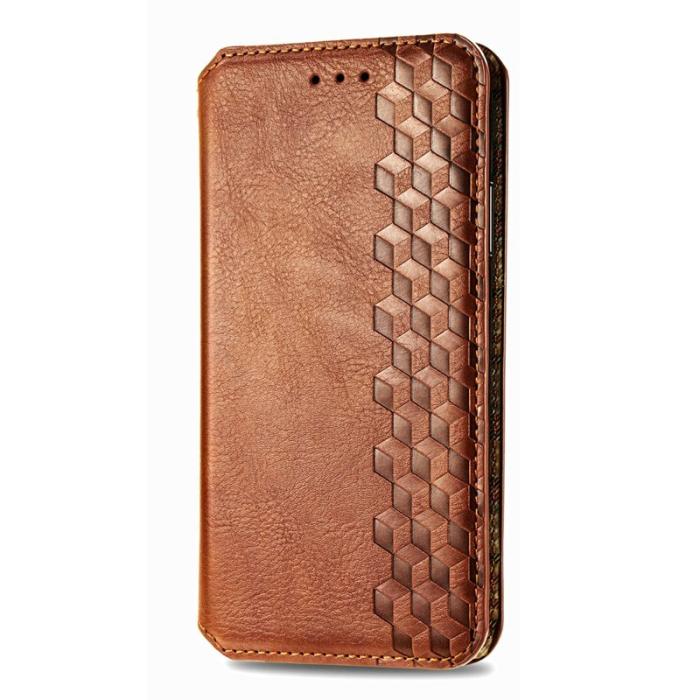 OEM - Plånboksfodral för Samsung Galaxy S26 Konstläder - Brun