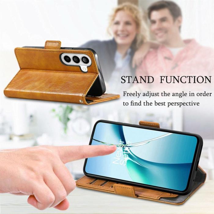 CASENEO - CASENEO Plånboksfodral för Samsung Galaxy S26 Konstläder Ställ med RFID Mörkblå