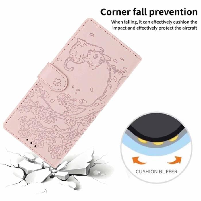 OEM - Plånboksfodral för Samsung Galaxy S26 Konstläder Ställ - Rosa