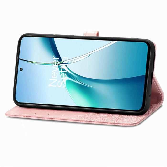 OEM - Plånboksfodral för Samsung Galaxy S26 Konstläder Ställ - Roséguld