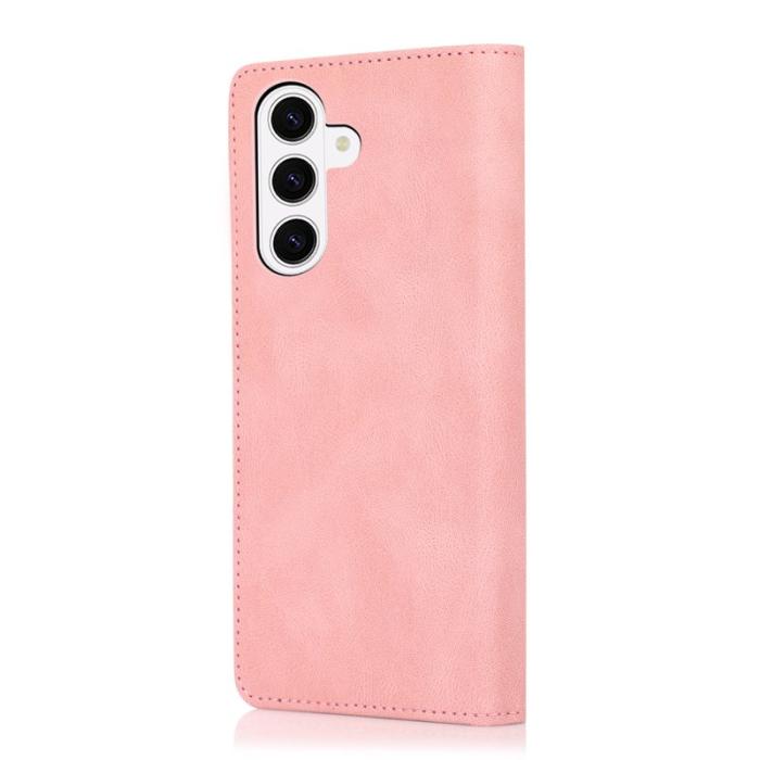 OEM - Plånboksfodral för Samsung Galaxy S26 Magnetiskt Äkta läder - Roséguld