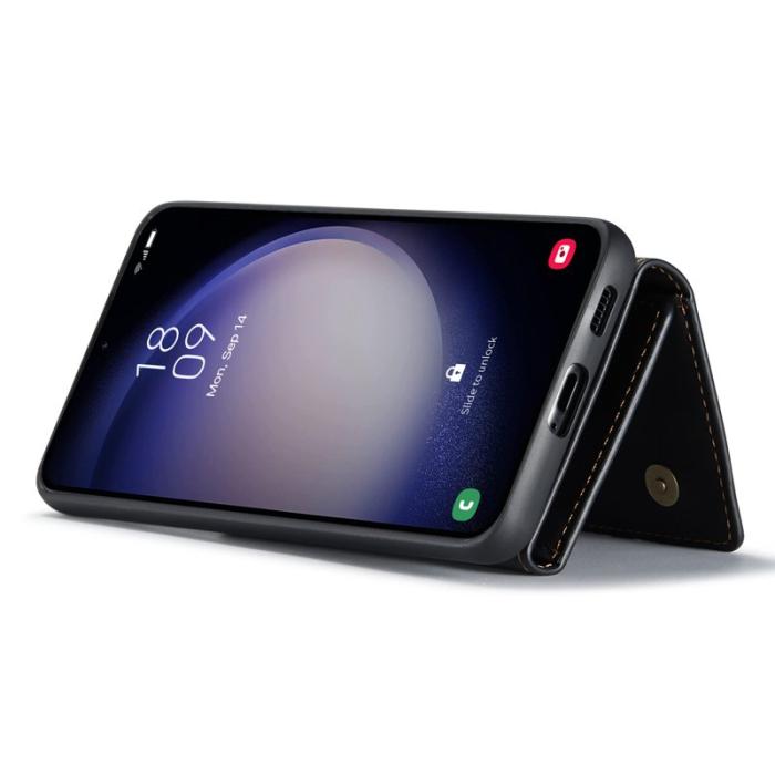 DG.MING - DG.Ming Plånboksfodral för Samsung Galaxy S26 Magnetiskt PU + TPU - Svart