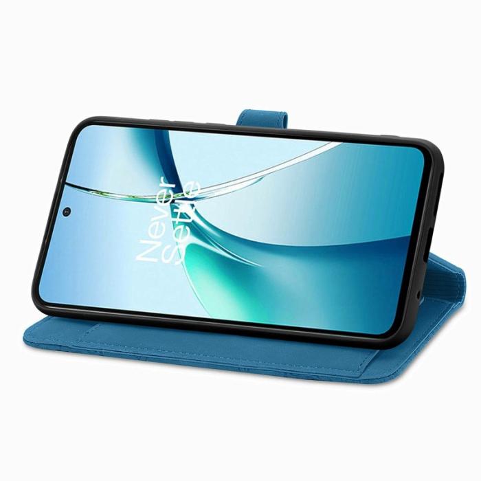 OEM - Plånboksfodral för Samsung Galaxy S26 Med dragkedja och rem - Blå