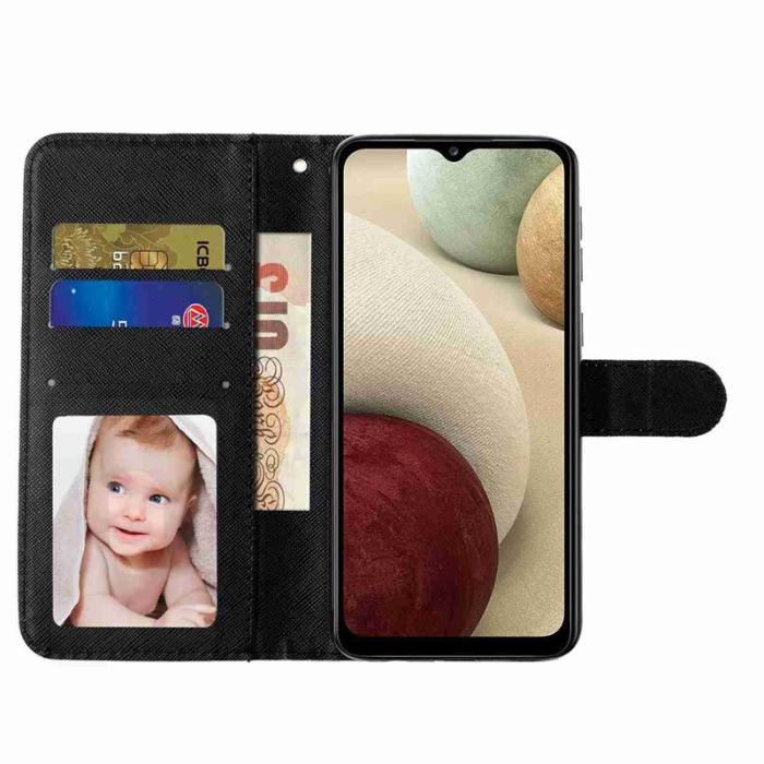 OEM - Plånboksfodral för Samsung Galaxy S26 Plus 3D-mönster Konstläder - Leopardhuvud