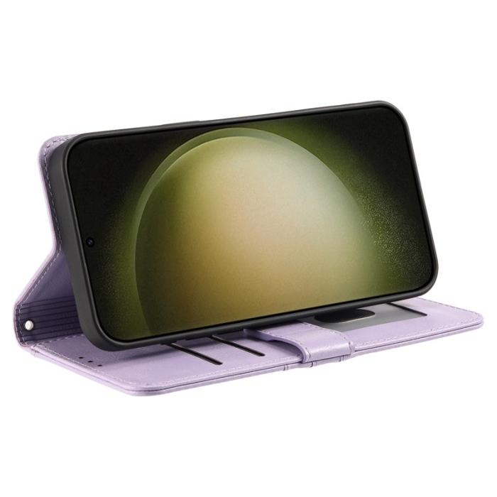OEM - Mobilfodral för Samsung Galaxy S26 Plus 6 Kortfack Konstläder - Lila