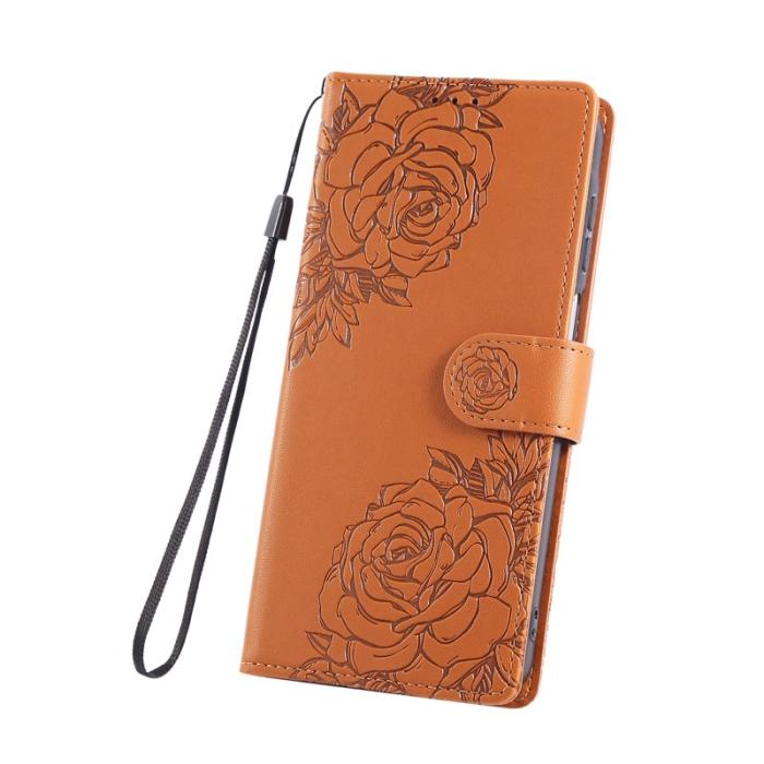 OEM - Plånboksfodral för Samsung Galaxy S26 Plus Konstläder 3 kortfack - Brun