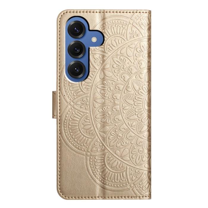 OEM - Mobilfodral för Samsung Galaxy S26 Plus Konstläder Kortfack - Guld