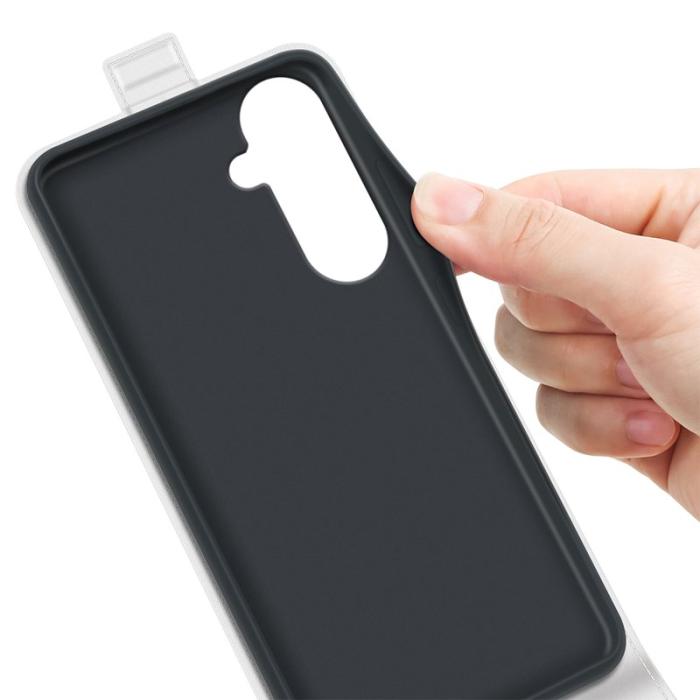 OEM - Mobilfodral för Samsung Galaxy S26 Plus Konstläder Kortfack - Vit