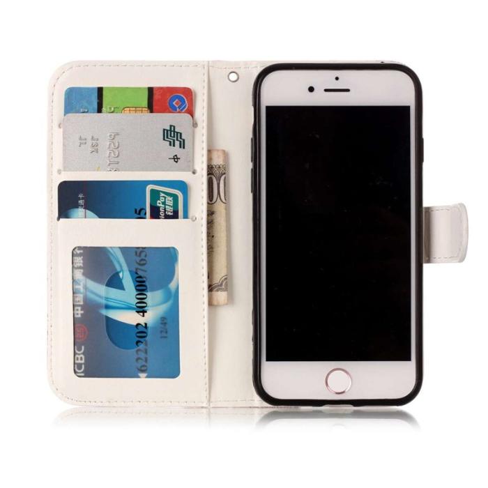 OEM - Plånboksfodral för Samsung Galaxy S26 Plus Konstläder med rem - Wolf