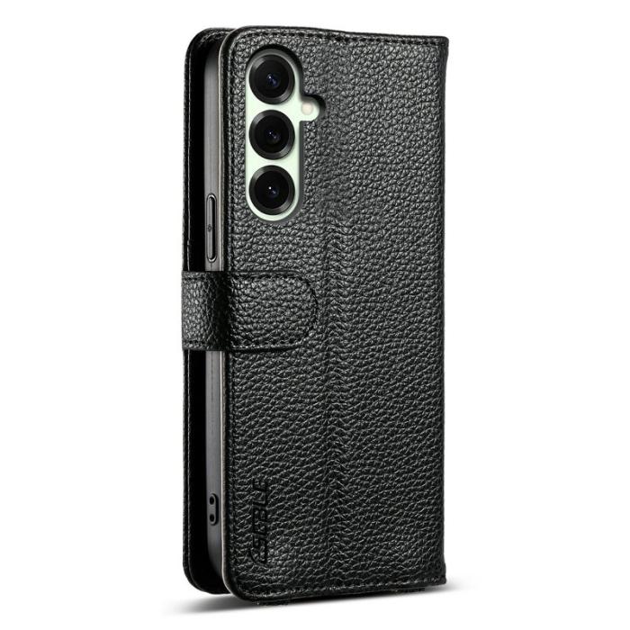 ESEBLE - ESEBLE Mobilfodral för Samsung Galaxy S26 Plus Konstläder med spegel - Svart