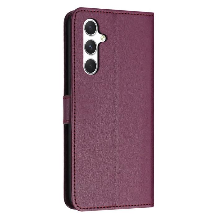 OEM - Plånboksfodral för Samsung Galaxy S26 Plus Konstläder med ställ - Lila