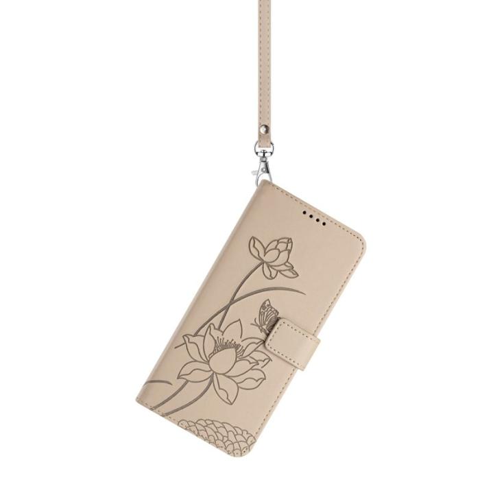 OEM - Plånboksfodral för Samsung Galaxy S26 Plus Konstläder Ställ - Beige