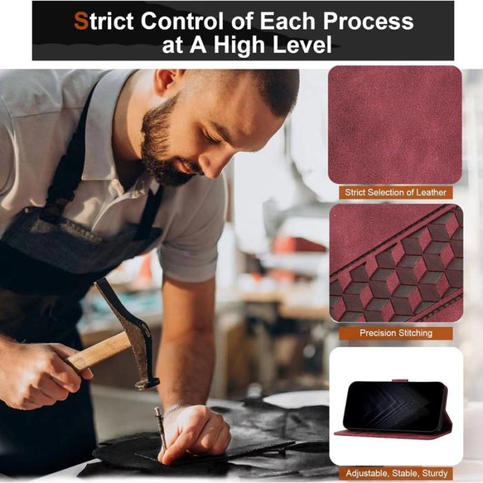 OEM - Plånboksfodral för Samsung Galaxy S26 Plus Konstläder Stöd - Brun