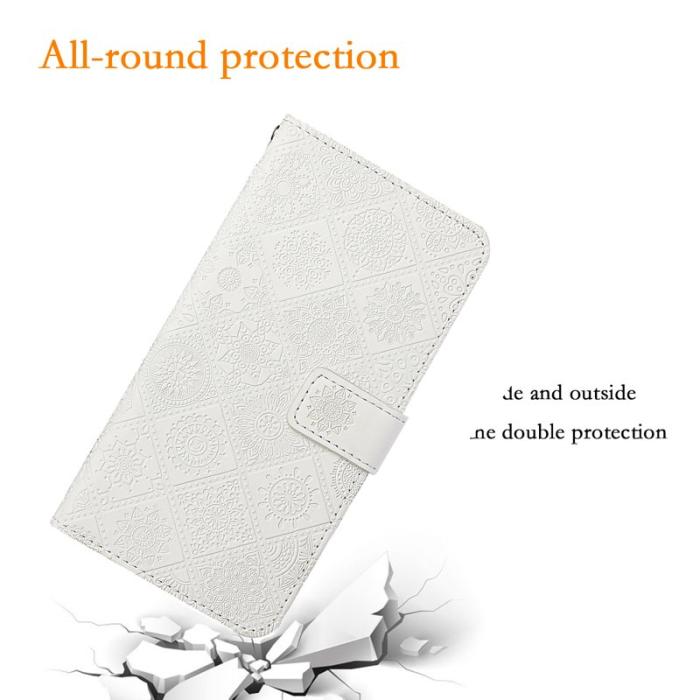 OEM - Plånboksfodral för Samsung Galaxy S26 Plus Konstläder - Vit