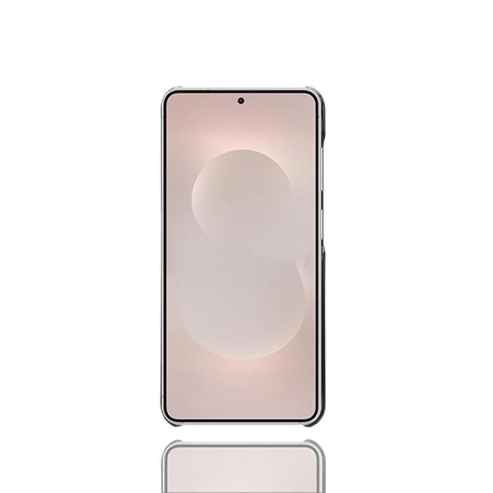 OEM - Mobilfodral för Samsung Galaxy S26 Plus Dubbel kortfack Konstläder + PC - Svart