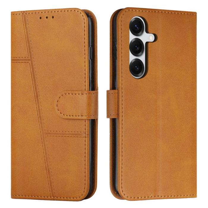 OEM - Plånboksfodral för Samsung Galaxy S26 Plus Fällbart Ställ - Gul