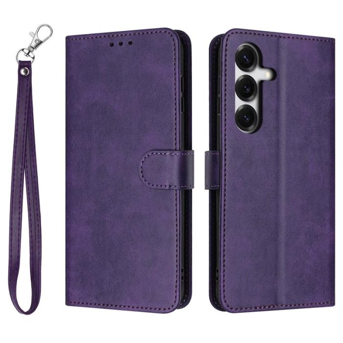 OEM - Plånboksfodral för Samsung Galaxy S26 Plus Flip Stand Konstläder - Lila