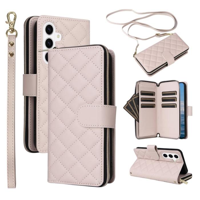 OEM - Plånboksfodral för Samsung Galaxy S26 Plus Konstläder - Beige