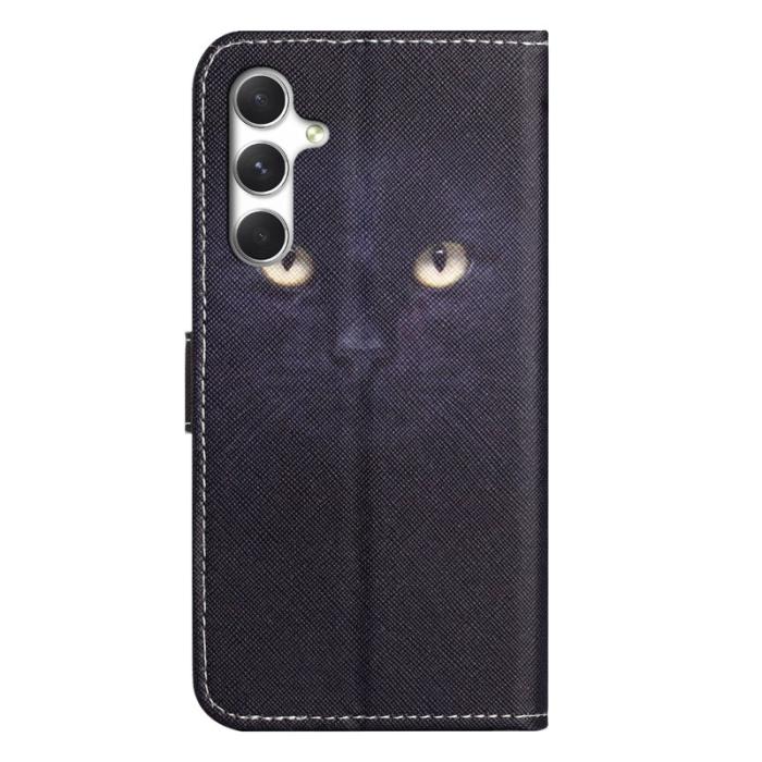OEM - Plånboksfodral för Samsung Galaxy S26 Plus Konstläder - Cat's Eye
