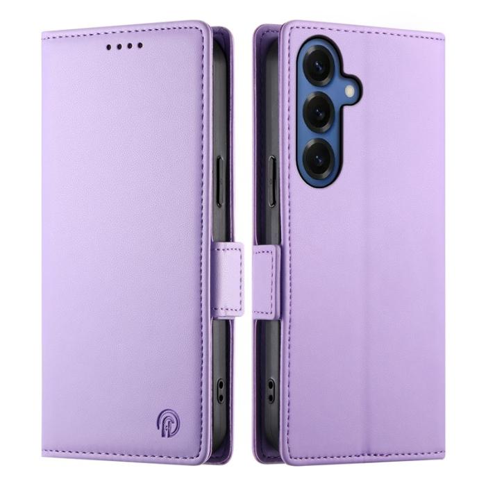 OEM - Plånboksfodral för Samsung Galaxy S26 Plus Konstläder Kickstand - Lila