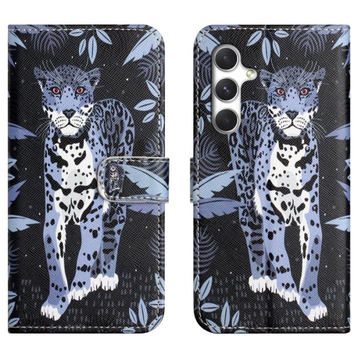 OEM - Plånboksfodral för Samsung Galaxy S26 Plus Konstläder - Leopard