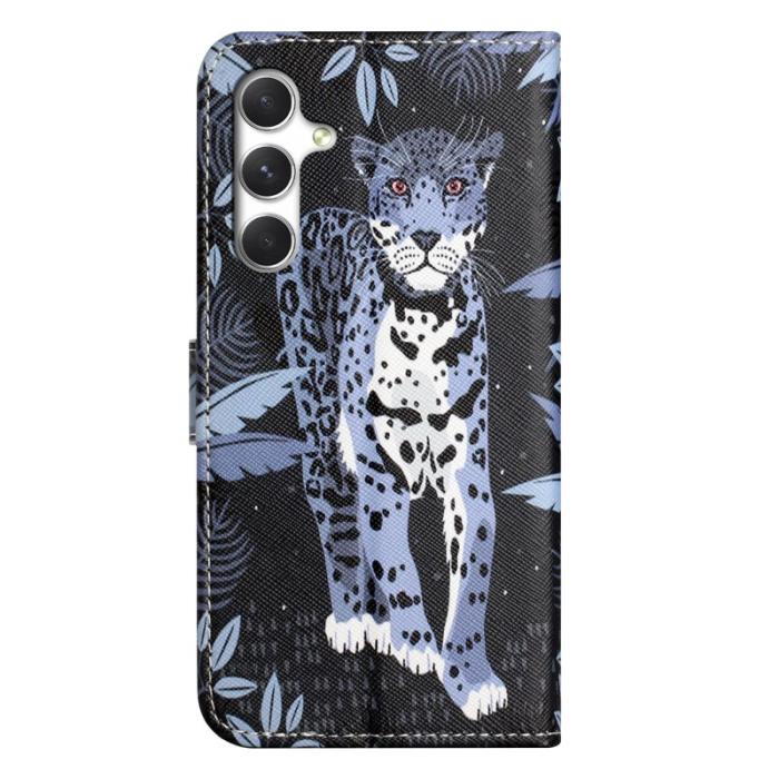 OEM - Plånboksfodral för Samsung Galaxy S26 Plus Konstläder - Leopard