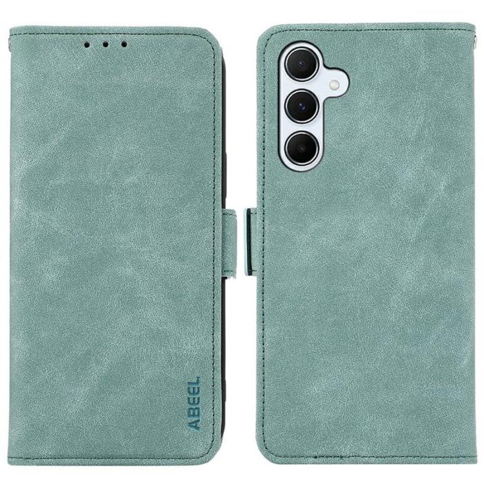 ABEEL - ABEEL Mobilfodral för Samsung Galaxy S26 Plus Konstläder Ställfunktion RFID Blå